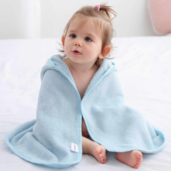 Eco-friendly hooded towel for newborns